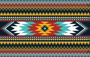 de meetkundig etnisch patroon van traditioneel stijl. Navajo, Amerika Indisch patronen. ontwerp voor achtergrond, behang, kleding, inpakken, batik, kleding stof, en afdrukken. vector illustratie.