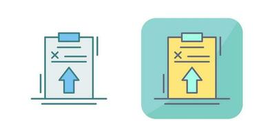 upload vector pictogram