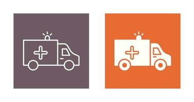 ambulance vector pictogram