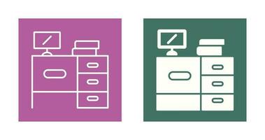 bureau vector pictogram