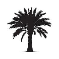 datum palm vector illustratie