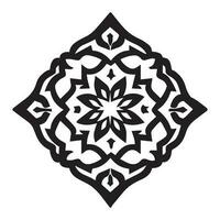 Islamitisch ornament vector ontwerp illustratie, Islamitisch bloemen vector