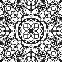 circulaire patroon mandala kunst decoratie elementen voor meditatie poster, tatoeage, henna, mehndi, decoratief ornament in etnisch oosters stijl. kleur boek bladzijde. vector