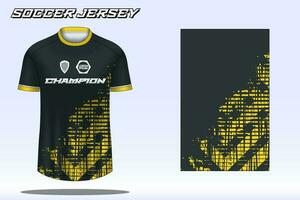 voetbal Jersey sport t-shirt ontwerp mockup voor Amerikaans voetbal club vector