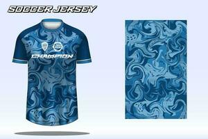 voetbal Jersey sport t-shirt ontwerp mockup voor Amerikaans voetbal club vector