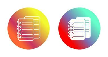 notities vector pictogram