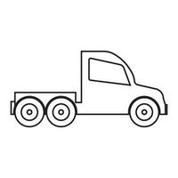 vrachtwagen pictogram vector