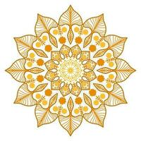 mandala Islamitisch patroon eid decoratie illustratie vector