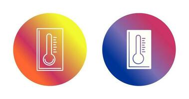 thermometer vector pictogram