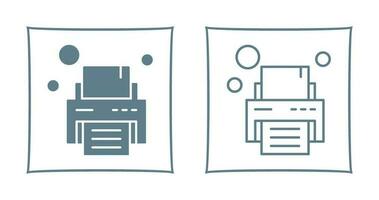 printer vector pictogram