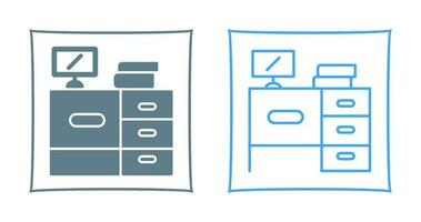 bureau vector pictogram