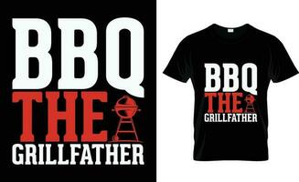 bbq de grillvader vector