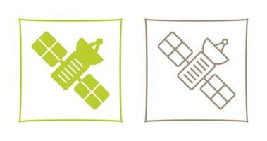 satelliet vector pictogram