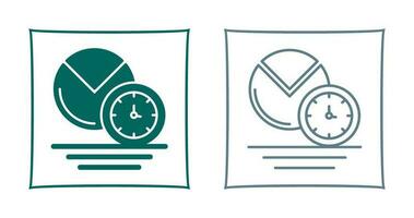 cirkeldiagram vector pictogram