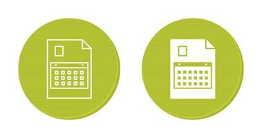 uniek inhoud planning vector icoon