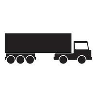 vrachtwagen pictogram vector