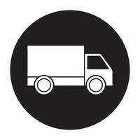 vrachtwagen pictogram vector