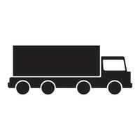 vrachtwagen pictogram vector