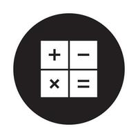 rekenmachine pictogram vector