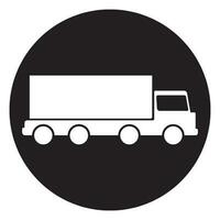 vrachtwagen pictogram vector