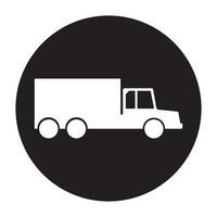 vrachtwagen pictogram vector