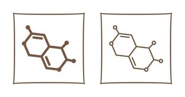 molecuul vector pictogram