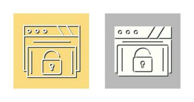 hangslot vector pictogram