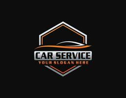 auto garage premium concept logo ontwerp vector