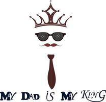 mijn vader is mijn koning vector