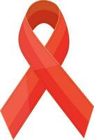 AIDS bewustzijn lint ontwerp. vector