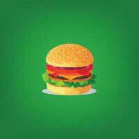 Hamburger vector illustratie.