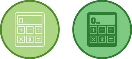 rekenmachine vector pictogram