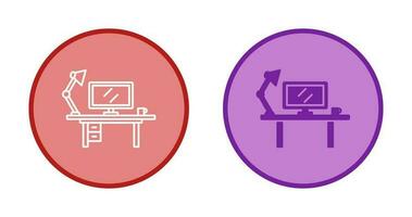 werkruimte vector pictogram