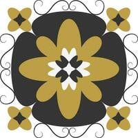 illustratie van elegant bloemen patroon. vector