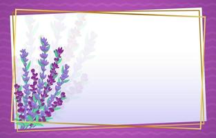 lavendel bloem achtergrond vector