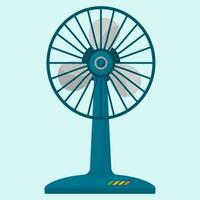 verdieping fan, elektrisch ventilator in vlak vector illustratie ontwerp