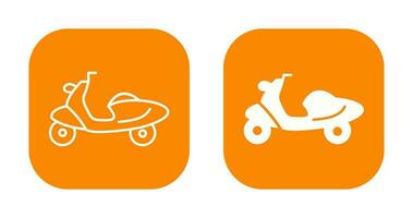 scooter vector pictogram