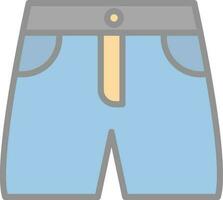 shorts vector icoon ontwerp