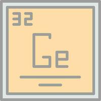 germanium vector icoon ontwerp