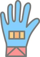 handschoen vector icoon ontwerp