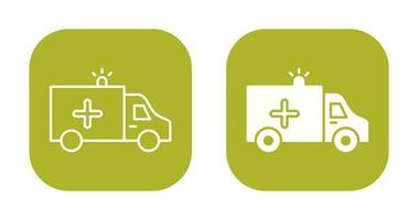 ambulance vector pictogram