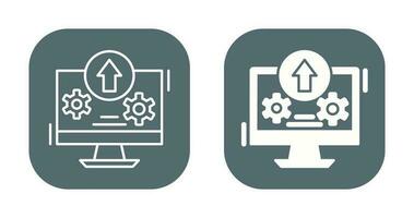 upload vector pictogram