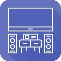 thuisbioscoop vector pictogram