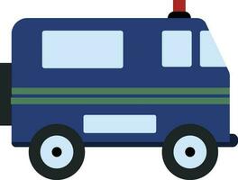 illustratie van ambulance icoon in vlak stijl. vector