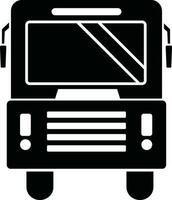 illustratie van bus icoon. vector