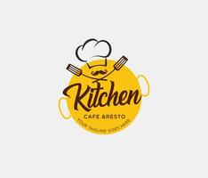 restaurant, hoed, chef, noedels, poort, lepel, pot, mes, vork, grill, barbecue, barbecue, restaurant logo, vectoren