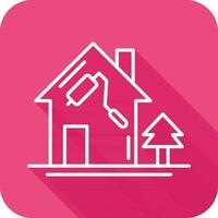 huis reparatie vector icoon