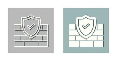 firewall vector pictogram