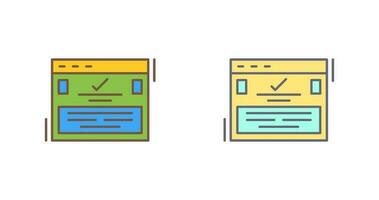 compleet vector pictogram