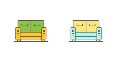 sofa vector icoon